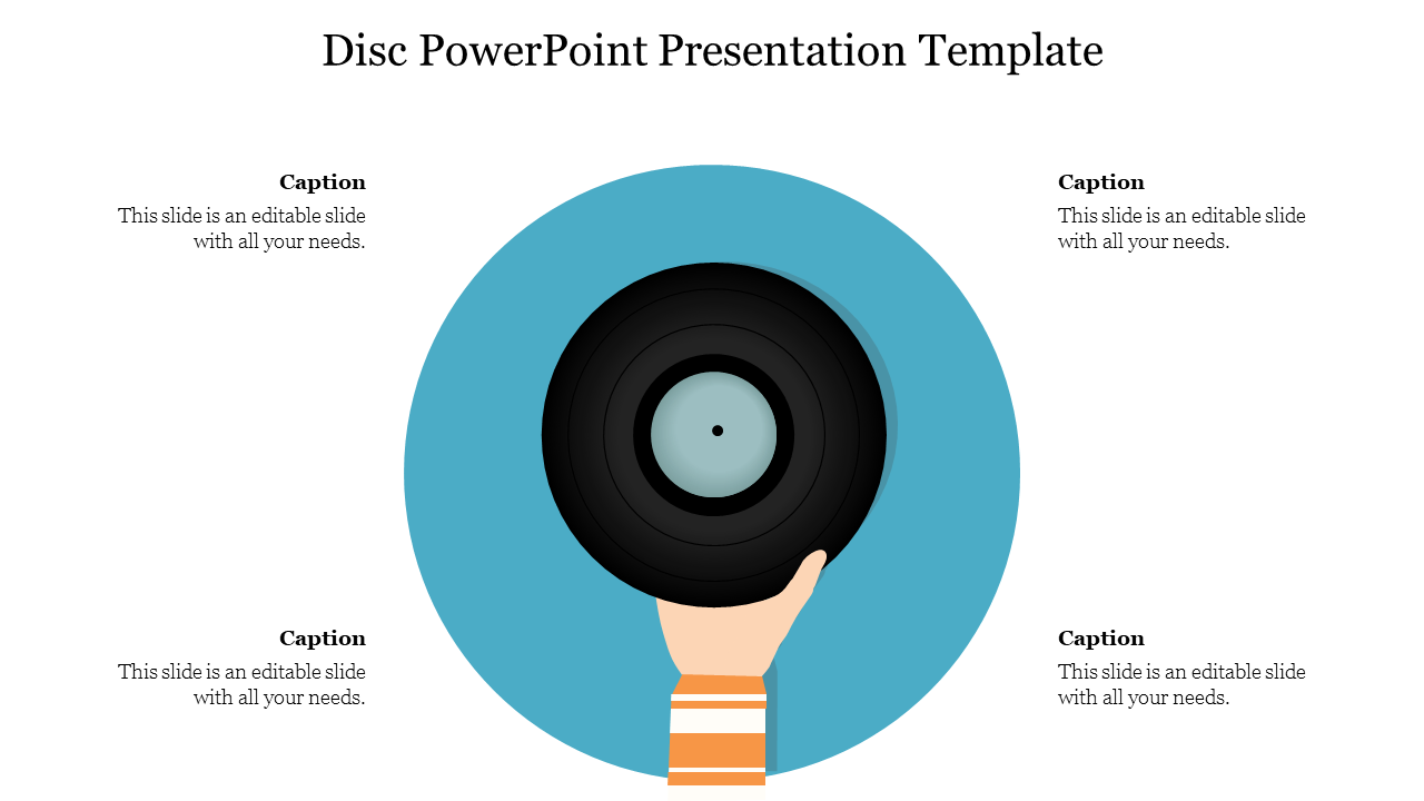 Disc PowerPoint Presentation Template